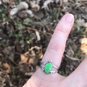 925 turtle ring vintage